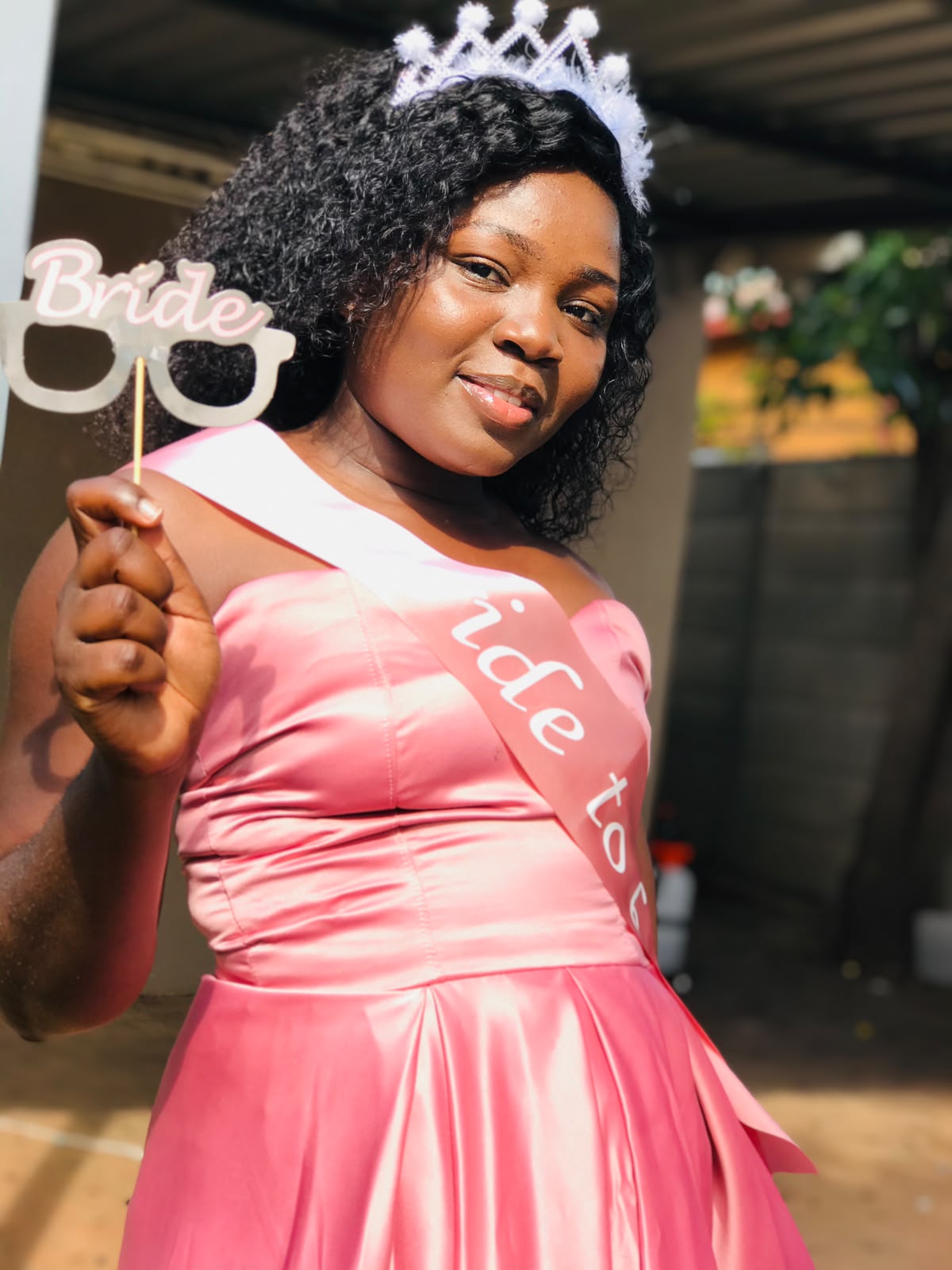 Bride-to-be at her shower